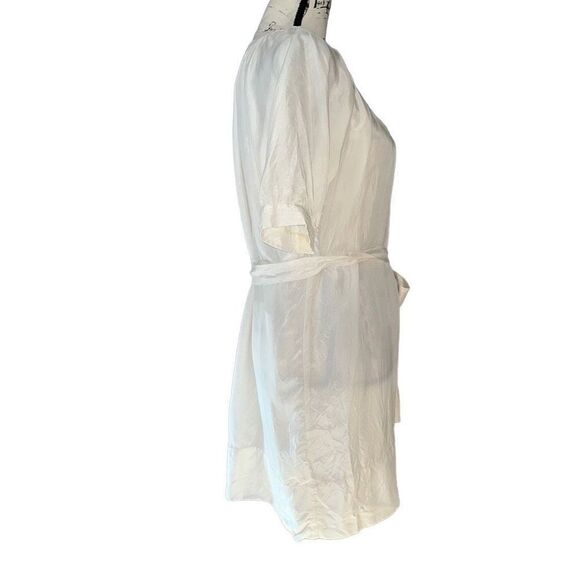 Graham & Spencer white silk dress small - Picture 3 of 5